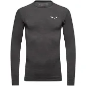 Salewa - Zebru Responsive L/S Tee - Merino-ondergoed L, grijs