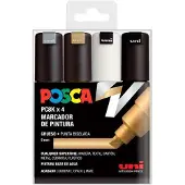 Posca Markeerset PC-5M GSWB Multicolour 4 Onderdelen