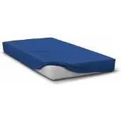 HOME LINGE PASSION Hoeslaken - HOME LINGE PASSION - HP71775 - 180 x 200 cm + Muts 30 cm - Microvezel - 82 g - Blauw