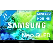 Samsung Neo QLED 75" QN80H (2026) + HW-S60D Zwart (2024)
