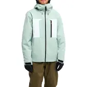 Quiksilver - Ski jassen - Dawson 10K Jacket Iceberg Green voor Unisex - Maat L - Groen