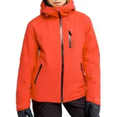 Roxy - Dames ski jassen - 20K Ice Haven Jacket Barberry voor Dames - Maat S - Rood