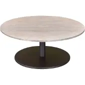 AVH-Collectie Lido lounge tafel 80x80x35 cm terre polystone travertine