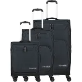Travelite Startset - 3-delige set koffers met 4 wielen (anthraciet)
