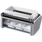 Famanu – Ravioli opzetstuk, roestvrij staal, zilver/wit, 17 cm