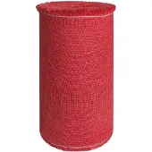vidaXL Jute Roll 25 x 1500 cm Rood