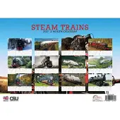 CalendarsRUs Steam Trains A3 Kalender 2027