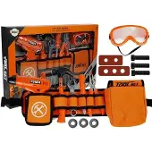 Leantoys Klusjesman Set Riemboor Schroevendraaier Tang Hamer