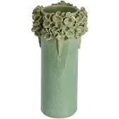 Light & Living Light&living Vaas deco Ø16x31 cm LUSERNA keramiek mint groen