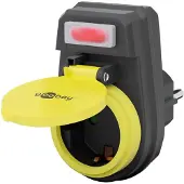 Goobay Tuinstekker met schakelaar | | Schakelaar (IP44, 16A, 3680W)