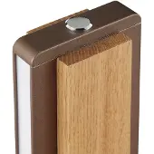 Brilliant LED-tafellamp Arviso, dimbaar, hout licht, Woon-/ Eetkamer, Hout, Modern, LED tafellamp