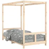 vidaXL Kinderbed, 80x160 cm, massief grenenhout