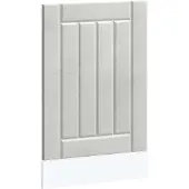 vidaXL Vaatwasserfront Lucca, betonkleur, houtvezel