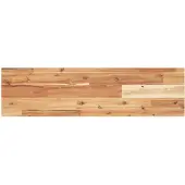 vidaXL Wandschap zwevend olieafwerking 100x20x2 cm massief acaciahout