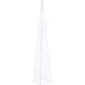 vidaXL LED-lichtkegel, acryl, decoratief, 60 cm, blauw