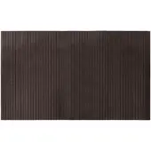vidaXL Vloerkleed rechthoekig 60x100 cm bamboe donkerbruin