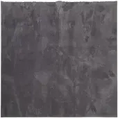 vidaXL Vloerkleed HUARTE laagpolig zacht wasbaar 160x160 cm antraciet