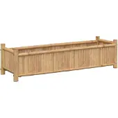 vidaXL Plantenbak 100x30x25 cm bamboe