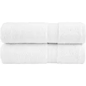 vidaXL Handdoeken SOLUND 2 st 600 g/m² 50x100 cm wit
