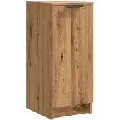 vidaXL Schoenenkast 29,5x35x70 cm bewerkt hout artisanaal eikenkleur