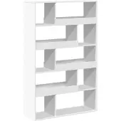 vidaXL Boekenkast 100x33x156,5 cm bewerkt hout wit