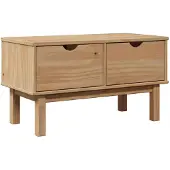 vidaXL Gangbankje OTTA 80x40x45 cm massief grenenhout