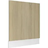 vidaXL Vaatwasserfront Lyon, Sonoma-eikenhout, 59,5 x 3 x 67 cm, houtvezel