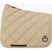 Cavalleria Toscana Diamond Quilted Jersey Zadeldek Full Beige