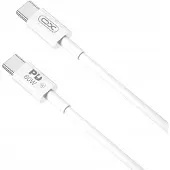 XO NB-Q190B PD USB-C naar USB-C Kabel 2m 60W Wit