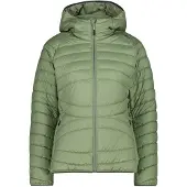 CMP - Women's Jacket Fix Hood 36Z1056 - Synthetisch jack 42, olijfgroen