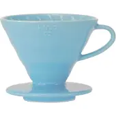 Hario Keramische koffiedruppelaar Hario "V60-02 Blue"