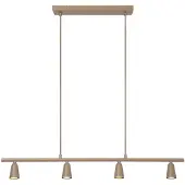 Lucide Design hanglamp Tiana taupe