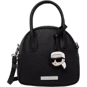 Karl Lagerfeld Handtas 'Sac Bandoulière Ikon Noir' zwart