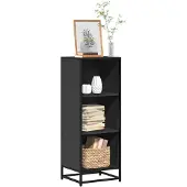 vidaXL Boekenkast 40x35x107,5 cm bewerkt hout zwart