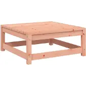 vidaXL Tuinvoetenbank 70x70x30 cm massief douglashout