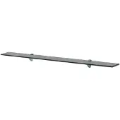 vidaXL Zwevend schap 100x20 cm 8 mm glas