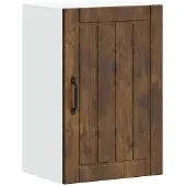 vidaXL Keukenbovenkast Lucca bewerkt hout gerookt eikenkleurig