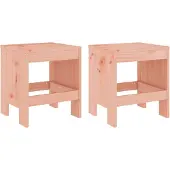 vidaXL Tuinstoelen, 2 stuks, 40x36x45 cm, massief douglashout