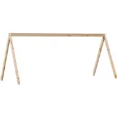 vidaXL Kinderbedhuisje 209x85,5x88 cm massief grenenhout