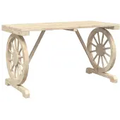vidaXL Tuintafel 115x55x65 cm massief vurenhout