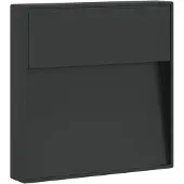 vidaXL LED-buitenwandlamp, zwart, aluminium gietwerk
