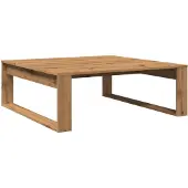 vidaXL Salontafel Artisan-Eik, 100x100x35 cm, houtvezel