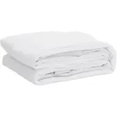 vidaXL Matrasbeschermer waterdicht 200x220 cm wit