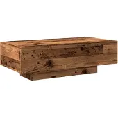 vidaXL Salontafel, look van gerecycled hout, 100x49,5x31 cm, houtvezel
