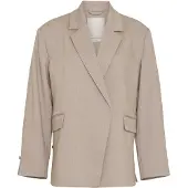 MSCH Copenhagen Dames Blazers Mschmarceli Oversized Blazer - Beige - Maat XS/S