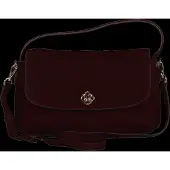 Gant Dames Slouchy suède tas bordeauxrood (OSFA), Klassiek 4975154