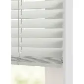 HEMA Jaloezie hout uni 50mm lichtgrijs (lichtgrijs)