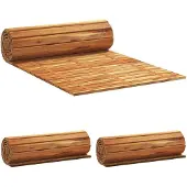 vidaXL Tuinpad 3 st Naturel 200 x 50 cm Massief Acacia Hout
