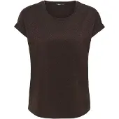 ONLY - ONLMOSTER GLITTER S/S TOP NOOS JRS Dames Top