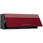 Vicco Hangkast Fame-Line, Bordeauxrode hoogglans/Antraciet, 100 cm
